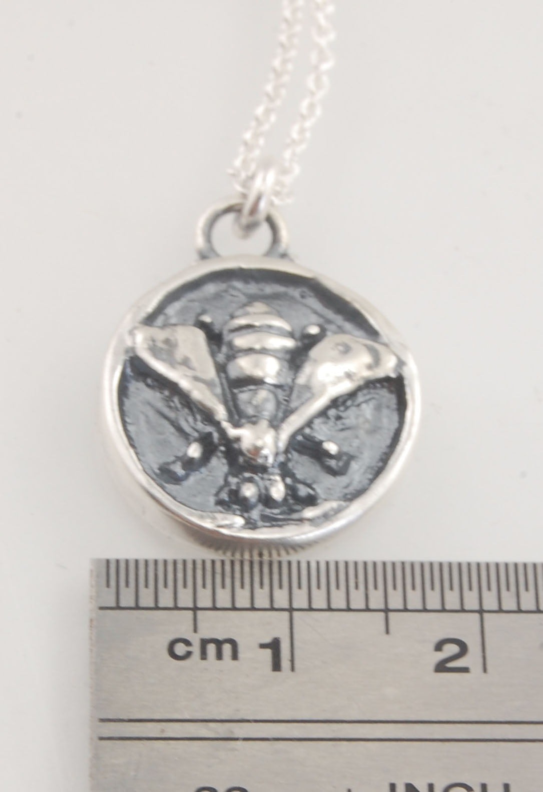 Bee Coin Necklace