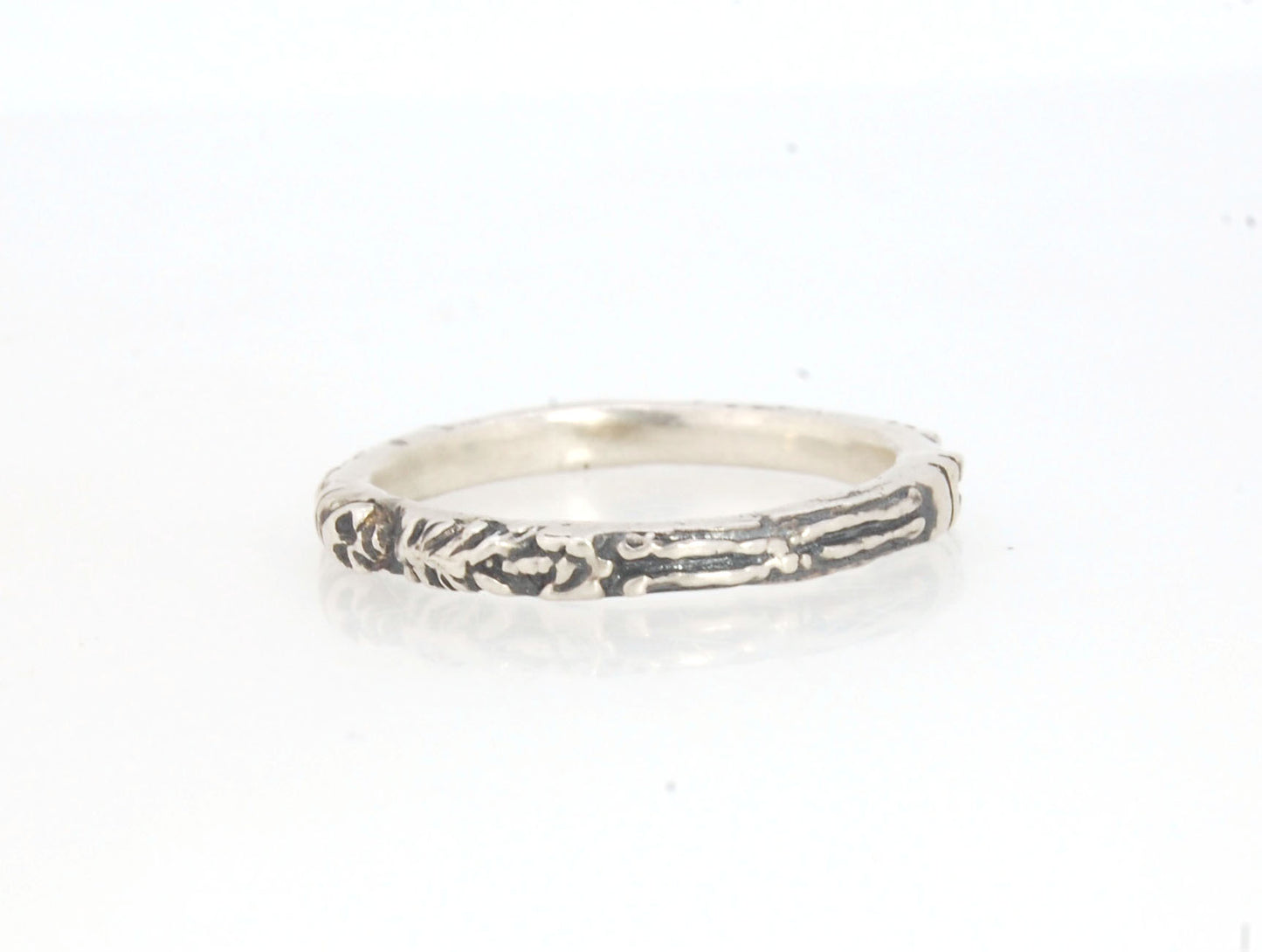 Oxidized Memento Mori Skeleton Ring in Sterling - Choose from 4 Designs