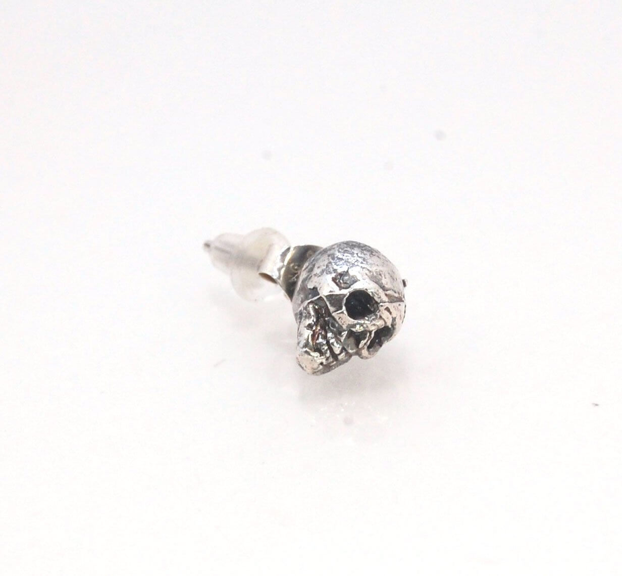 Yorick Skull Studs in Sterling Silver memento mori,skull,skull earrings,skull post,Stoics,Yorick skull These solid sterling silver Yorick Skull Studs are wax carved by hand and cast using the ancient process of Lost Wax to cast them in sterling silver. I